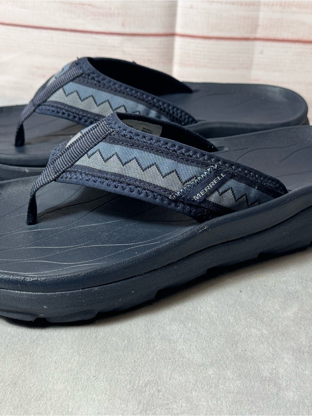 Merrell Men's Hut Ultra Flip Black Sandals J005331 Size 11